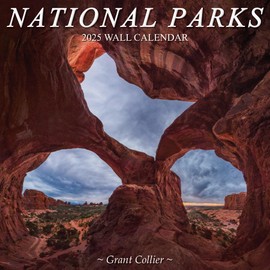 National Parks 2025 Wall Calendar (12"x12")