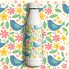 KollyKolla Stainless Steel Drinking Bottle, 500 ml, 3D Print Drinking