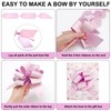 Sparkly Pull Bows for Gift Wrapping: 6 Inch Ribbon Gift