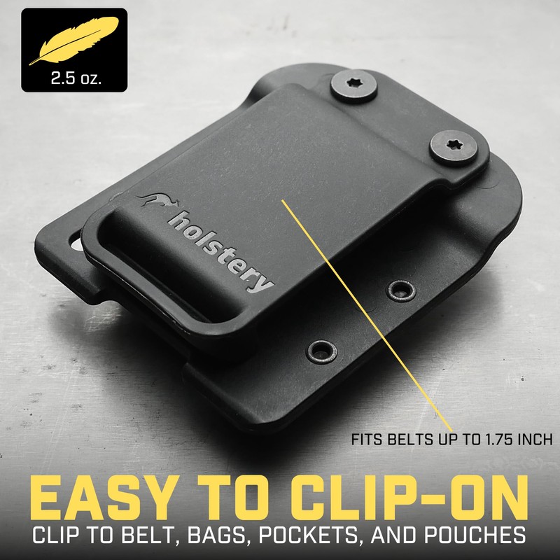 Holstery DriverMaster V2 | Clip-On Tool Belt Drill Holder -