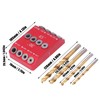 Hole Locator Drilling Kit Multi Angle Pocket Holes Doweling Jig
