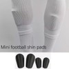 LimCryspp 2 Pairs Extra Mini Shin Guards Football Shin Pads