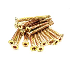 Concrete Screws (Pack of 20) Multi-Fix Countersunk 7.5mm TX Easy Drive (7.5 x 80mm)