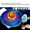 2 in 1 DIY Solar System Three Planets Stereoscopic Assembling