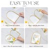 REDHUGO Double Glass Frame for Pressed Flowers Handmade, Metal Floating