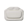 Croydex Bath Pillow, White (BG2070-22), Non-Slip Bath Pillow, 21 x