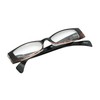Calabria 4371 Bi Color Reading Glasses Matching Cleaning Case Black