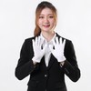Koundeneko White Gloves, Set of 10 Pairs, For Ceremonies, Formal,