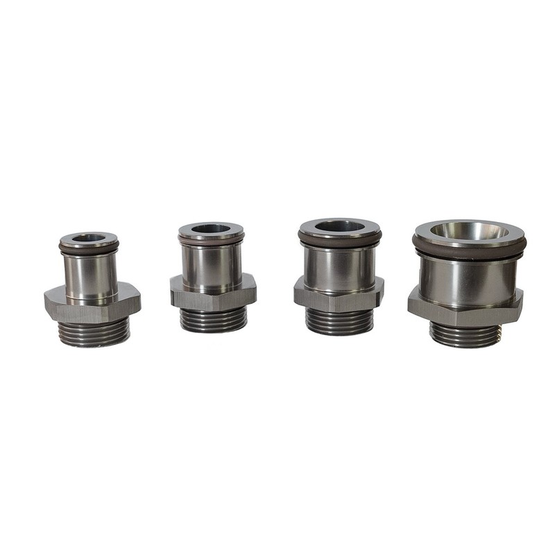 Setrab 22-M22WGN16-00-2PK ProLine Wiggins Adapter, 16AN Wiggins, 1" Tube, Straight