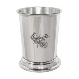 Scorpio The Scorpion Mint Julep Cup English Pewter Cockatil Free Engraving Gift 313