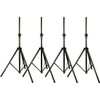 4 X Universal Black Heavy Duty Tripod DJ PA Speaker