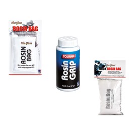 Rosin Bag Sampler Bundle - Rosin Powder Bag, Rock Rosin Bag, and Rosin Grip Shaker Bottle - for All Sports Requiring a Firm Grip - Baseball Softball Tennis Gymnastics Bowling and More