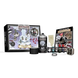 The Army Painter Dungeons and Dragons Starter Terrain Paint Set with 5 Terrain Paints, 1 Spray, Basing Materials Gamemaster Snow & Tundra Terrain Paint Starter Set