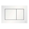TECE now 9240417 Toilet Flush Plate for Dual Flush Technology