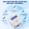 Nastopee 3 Phase Electricity Meter, Three-Phase Meter, DIN Rail Electricity