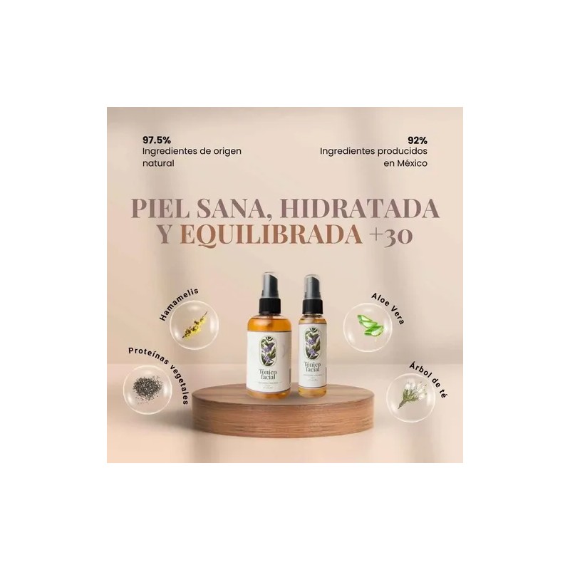 Tónico Facial Niacinamida | Árbol De Té 120 Ml
