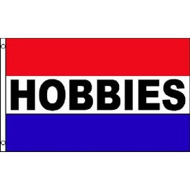 HOBBIES Flag 3x5 ft Business Advertising Sign Store Model Train RC Car Airplane