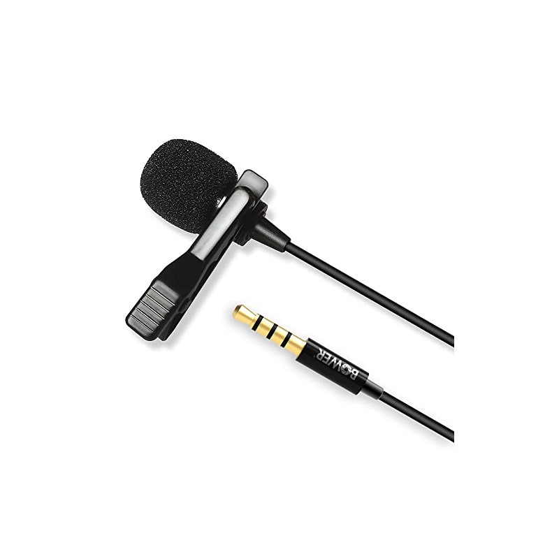 Bower Lavalier Microphone, Black