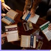 120 PCS Bible Bookmarks, 30 Designs with Hollow Cross Double