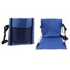 Foldable Seat Cushion Backrest Beach Chair Mat Single Person Portable