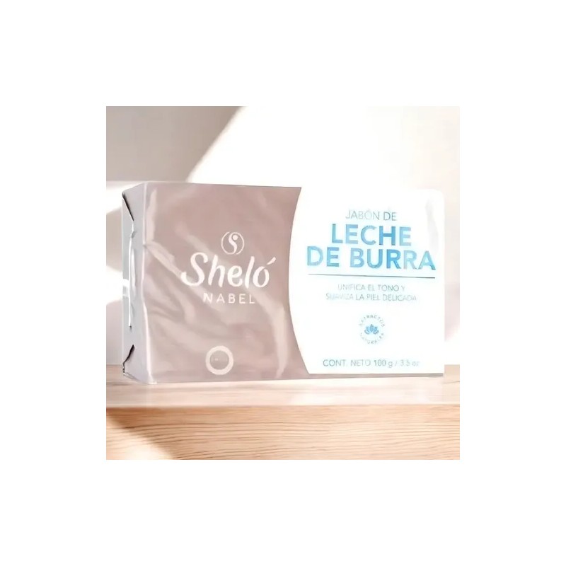 Jabón Leche De Burra Unifica Tono De Piel / Sheló