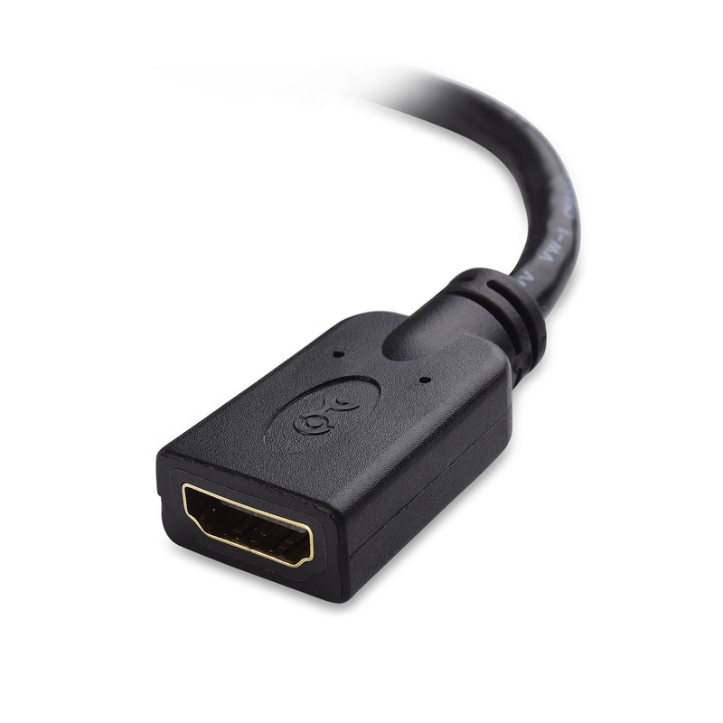 Cable Matters 2 Pack 4K Mini HDMI to HDMI Adapter