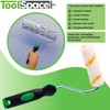 ToolSpace Set of 10 Paint Rollers + Handle - 11