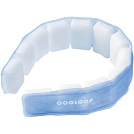Introducing a Cogit wide type. The contact surface of the neck is wider, envelop the entire neck to make you feel more cooler. Naturally freeze below 78.0°F (28°C), keeping it cool even in the heat for 3 hours. The block shape follows the neck for a more comfortable fit. Reusable COOLOOP Neck Ring Wide