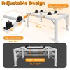 Mini Split Stand, Heavy Duty Adjustable Mini Split Ground Stand
