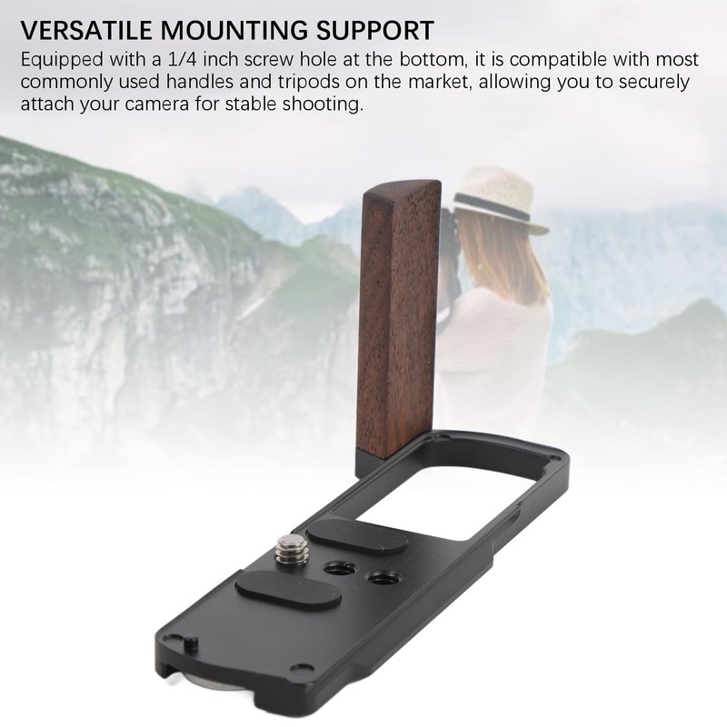 L Shaped Handle with Quick Release Plate, L Aluminum Alloy