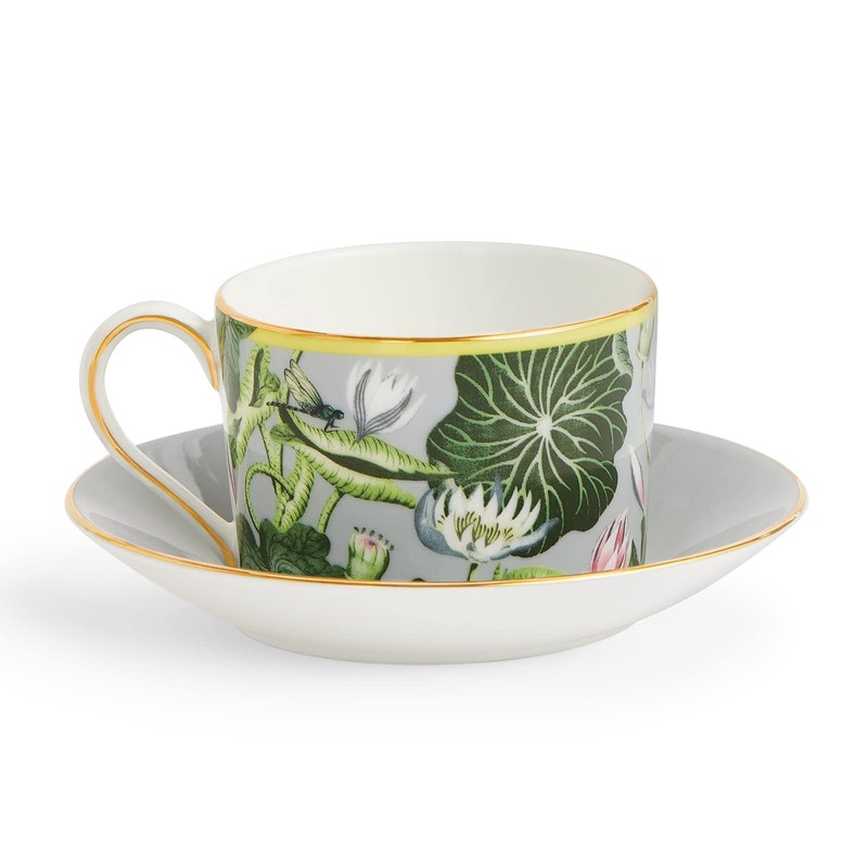 Wedgwood Wanderlust Water Lily Tea Cup & Saucer Imperial 6.8