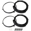 ETL INDUSTRIES 7 Inch Headlight Mounting Bracket Assembly Set with