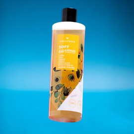 Soft Micellar Organic Micellar Water 400 ml 6 in 1 I Greasy or Combination Skin I Facial Cleanser with 19 100% Natural and 71% Organic Active Ingredients Pore Cleanser Facial Cleanser Makeup Remover