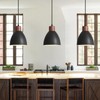 Ziqili 2 Pack Kitchen Pendant Light Fixtures,Farmhouse Pendant Light Solid