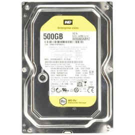 WD 500GB RE Enterprise Hard Drive SATA III 7200 RPM 64 MB - WD5003ABYZ