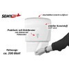 SemyTop ST-5010 Folding Hand Towel Dispenser, White, 255 x 240