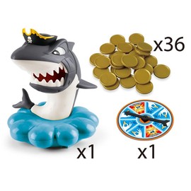 Shark Finger Biting Game Toy,Pop Up Pirate Game Stress Relief Toys,Prank Family Board Games for Kids Ages 4 and Up Birthday for Kids Boy Girl