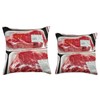 Steak Out Throw Pillow