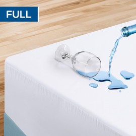 Utopia Bedding Premium Zippered Mattress Encasement (Fits 10 Inches Mattress, Full) - Waterproof and Bed Bug Proof Mattress Protector - Six-Sided Mattress Cover