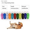 SEIWEI 2 in 1 Dog Puppy Clicker and Whistle Training,