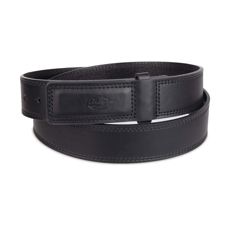 Dickies Cinturón mecánico de piel para hombre, Negro -, S