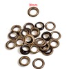 WedDecor Iron Eyelets Grommets with Washers for Yoga Mat, Tarpaulin,