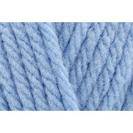Sirdar Hayfield Bonus Chunky Crochet Yarn, 100% Acrylic Soft Knitting Wool for Sweaters, Cardigans, Jumpers, Ponchos and Capes - 100g Ball - Powder Blue (960) - Single (1 Ball)