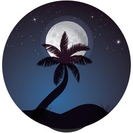 Scooch Magnetic Phone Grip with Kickstand & Adjustable Stand, Compatible with MagSafe Accessories (Beach Nights)