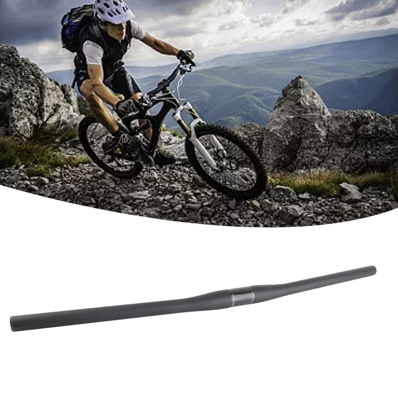 3K Bike Handlebar Matte Black Carbon Fiber Stright Flat Bar