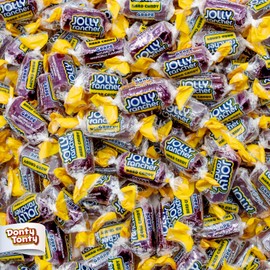 Hard Candy GRAPE 5 lb – Bulk Bag, Individually Wrapped, Old Fashioned, Fruit Flavored Candies