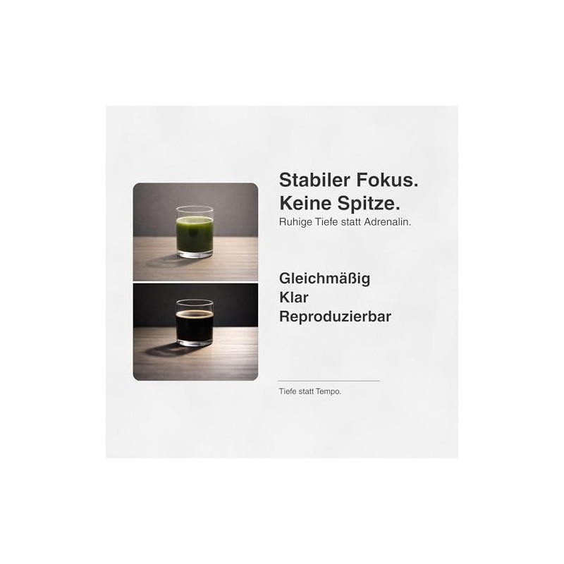 Focus Powder Drink with Adaptogens & Plants - Concentration, Mental