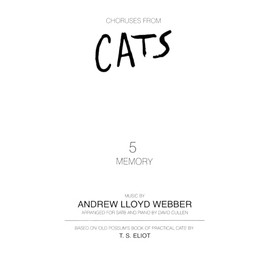 Memory (From Cats) (Mixed Voice with Piano Accompaniment)