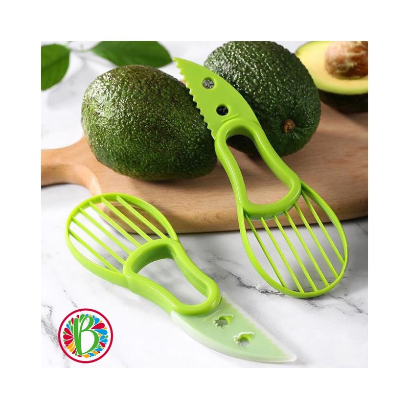 Blessed Kitchen Avocado Slicer 3 in 1 Avocado & Fruit