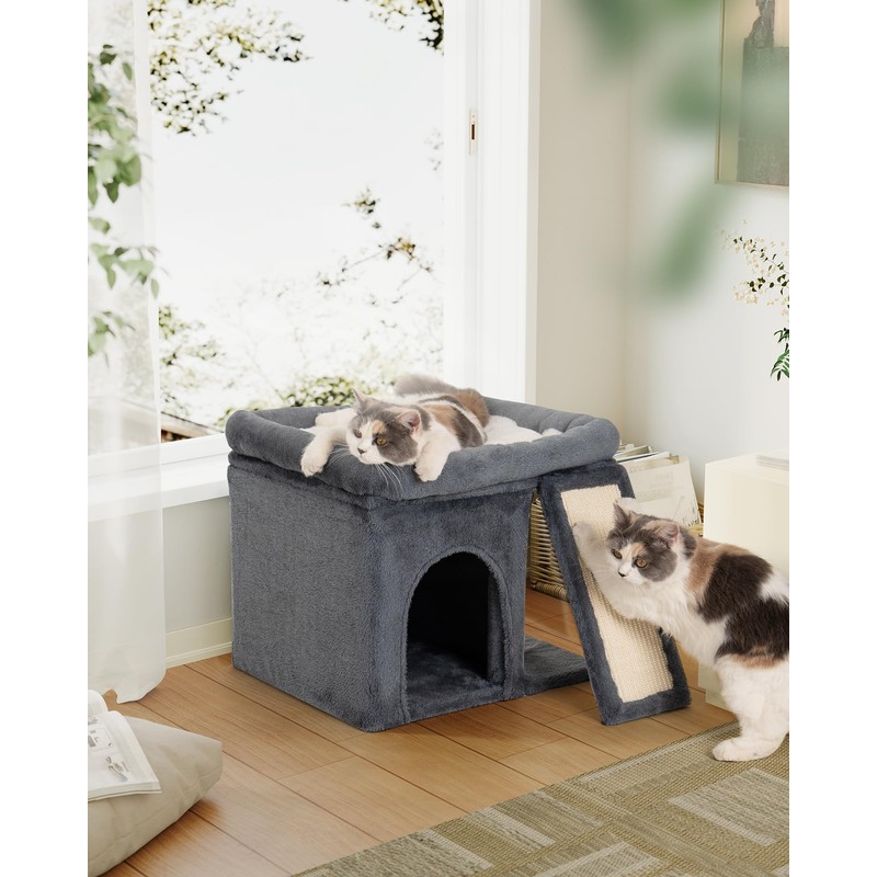 Aechonow 14‘’ Cat Tree Tower with Scratching Post, 20 *